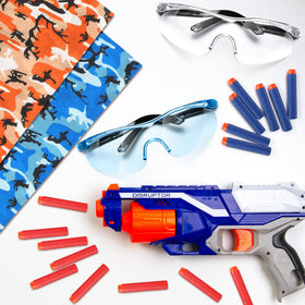 Sosation foam darts visual focus ensures safe Nerf play and compatibility