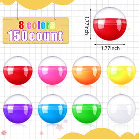 Sosation gumball capsules clear packaging for easy storage and display.