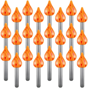 Sosation inflatable torch prop 24-pack for party decoration, easy to set up