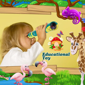 Sosation kaleidoscope gift-packaging makes a charming party favor.