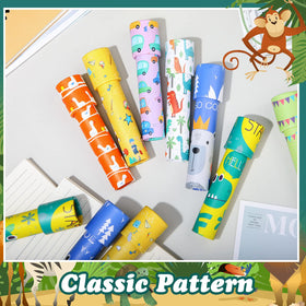 Sosation kaleidoscope prism patterns in action encourage color recognition and imagination.