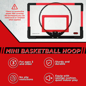 Sosation 16 cm mini basketball designed for easy grip