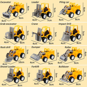 Sosation mini forklift pullback toy promotes hand-eye coordination fun