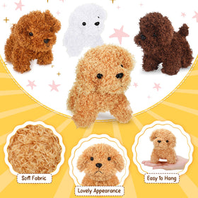 Sosation puppy with realistic appearance ideal for playful home decor.