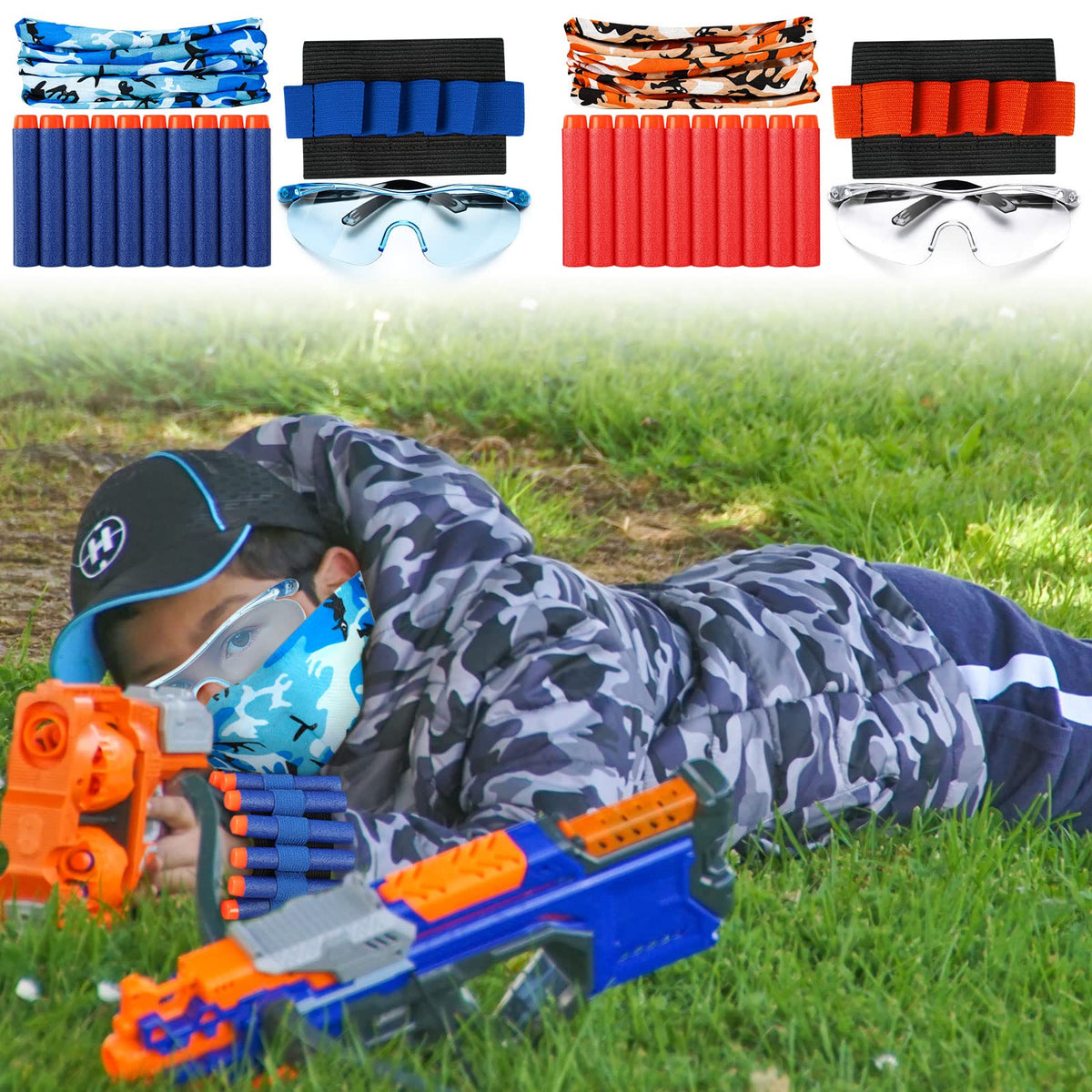Sosation outdoor-friendly gun party supplies visual focus for group events