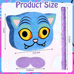 Sosation pinata confetti pack, tri-color fillers add celebratory reveal.