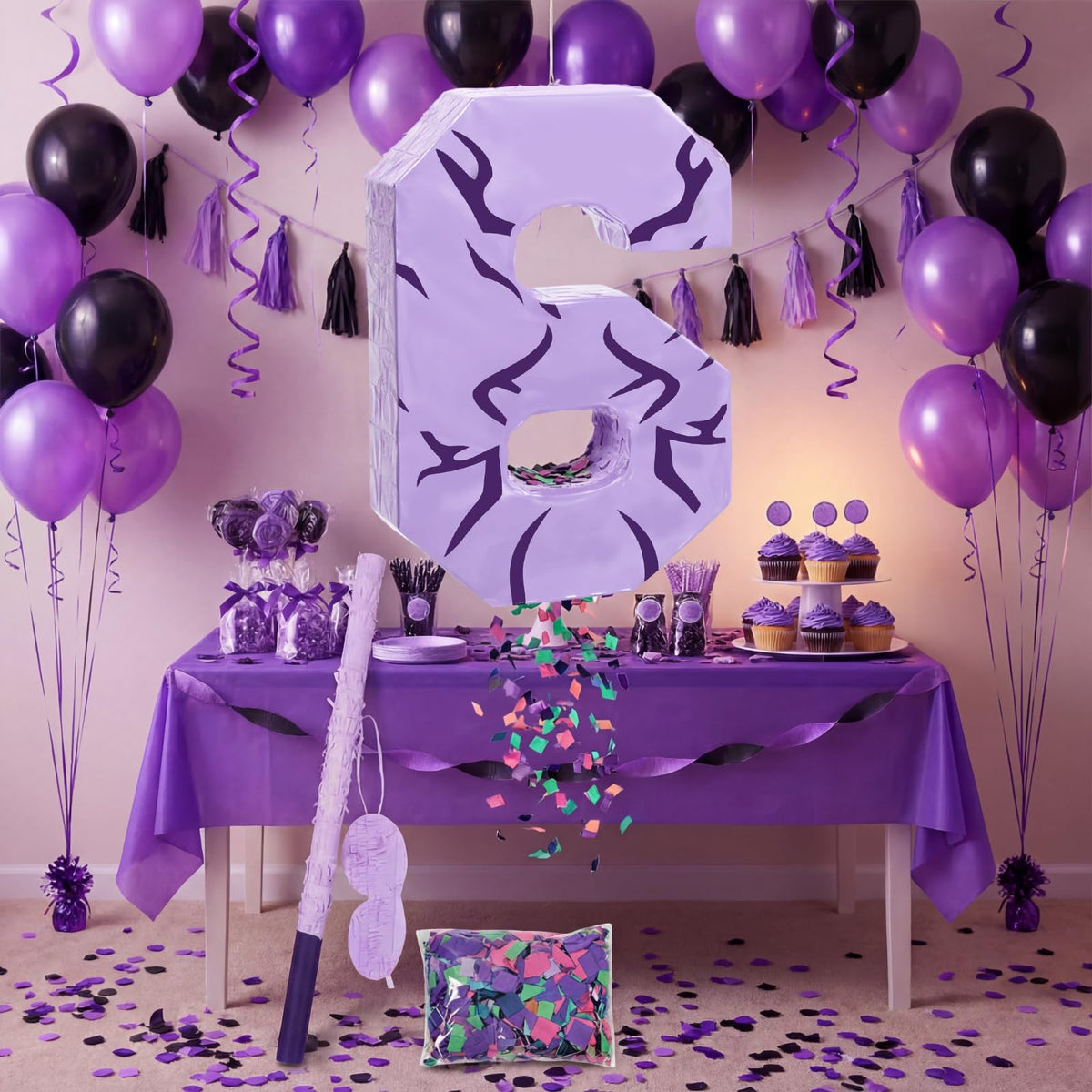 Sosation hanging setup with ring enables easy, stable decor display