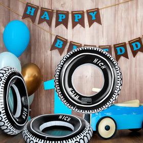 Sosation PVC vinyl tire tubes are thick and durable for repeated use.