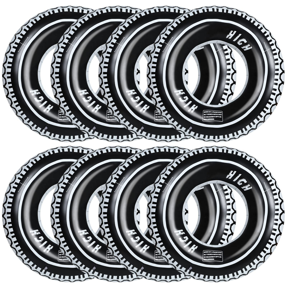 Sosation racecar giant tire tube 36-inch pool float for summer fun and easy play.