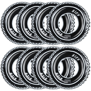 Sosation racecar giant tire tube 36-inch pool float for summer fun and easy play.