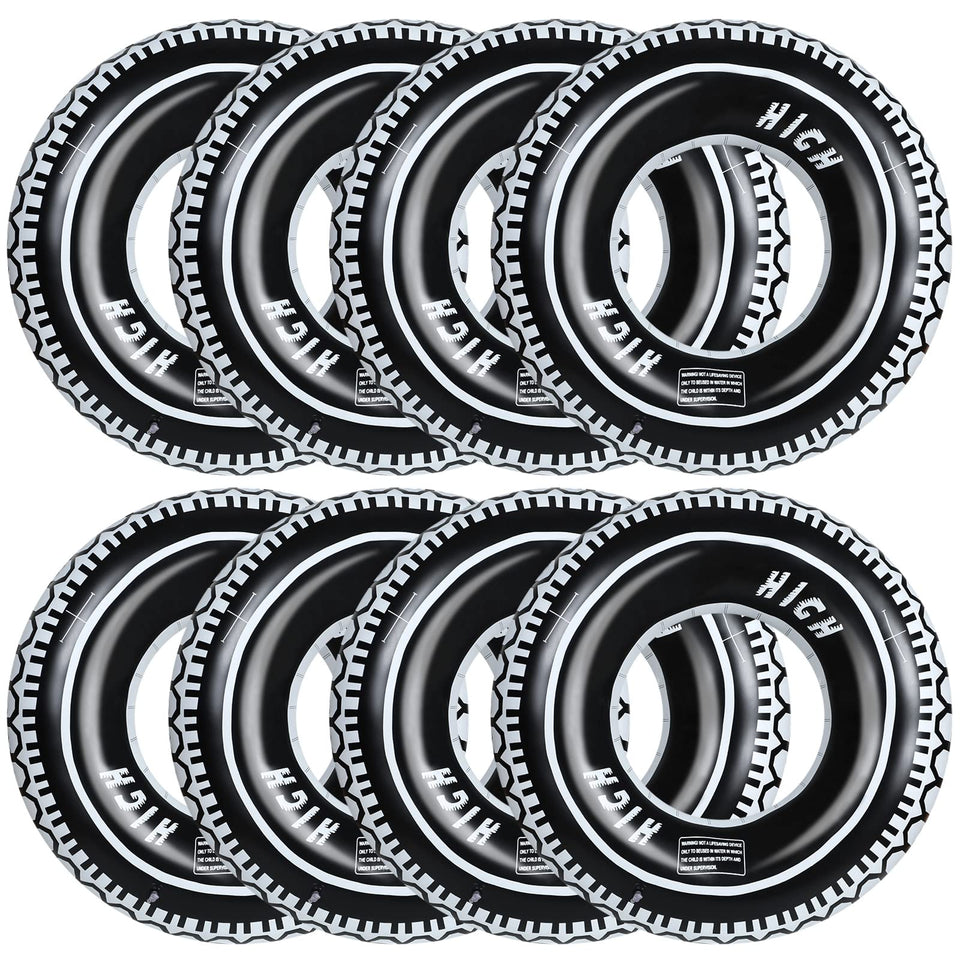 Sosation racecar giant tire tube 36-inch pool float for summer fun and easy play.