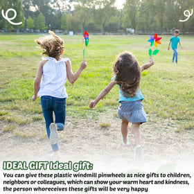 Sosation garden pinwheels withstand wind and weather for outdoor use