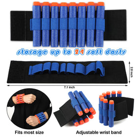 Sosation safety glasses visual focus provides clear-view design for Nerf battles