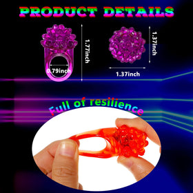 Sosation silicone ring with soft texture, safe for kids