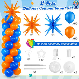 Sosation star explosion foil balloons enhance festive photo opportunities