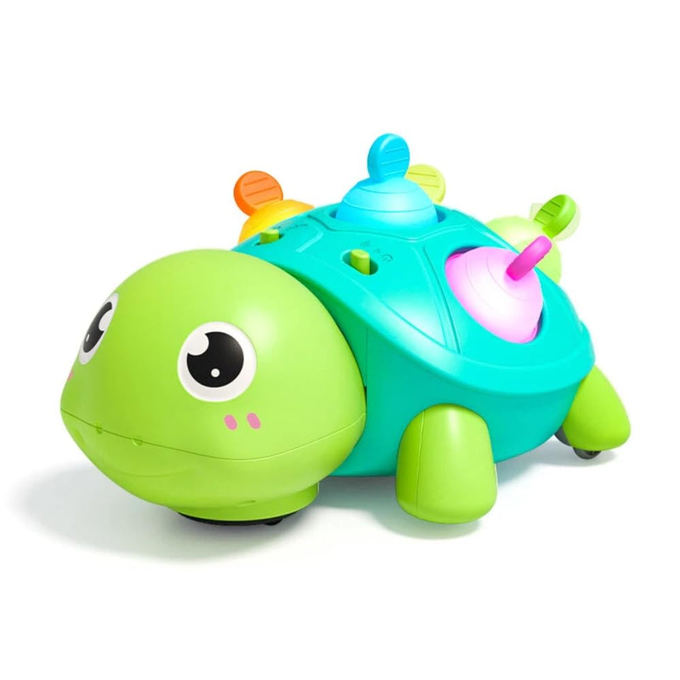 SOSUSHOE crawling turtle movement promotes active tummy time exploration