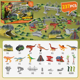 SOSUSHOE dinosaur toys collection supports imaginative storytelling and fine motor skill building
