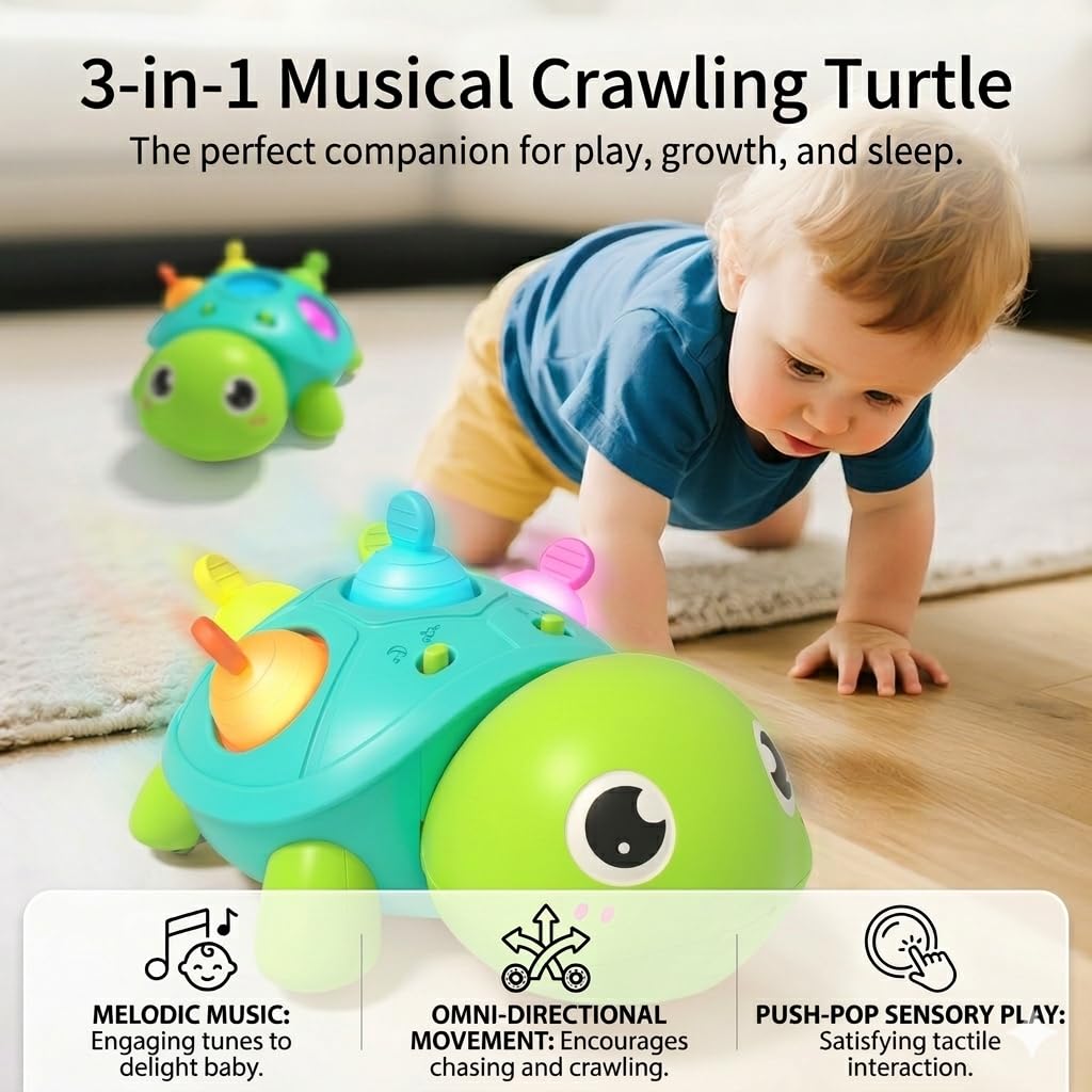 SOSUSHOE smart navigation obstacle-avoidance keeps play safe while baby crawls