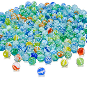 Sotiff cat eyes marbles in vibrant colors for games and crafts.