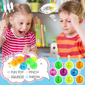 Sotiff ball rope enables easy finger carry and play.