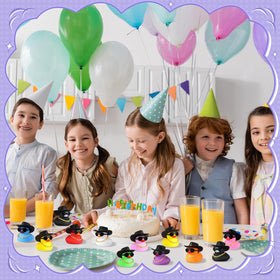 Sotiff party ducks enhance baby showers, birthdays, and pool party vibes.
