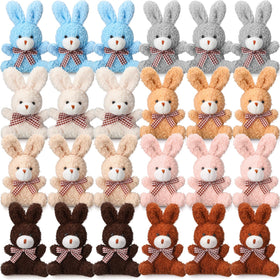 Sotiff 24-piece bunny plush bulk for party favors and gifts.