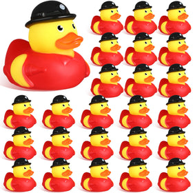 Sotiff firefighter ducks pack: 48 playful rubber ducks for party favors and decorations.