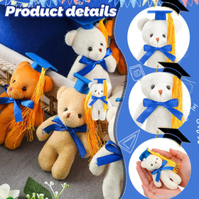Durable colorfast plush bear keeps colors vibrant for seasonal displays