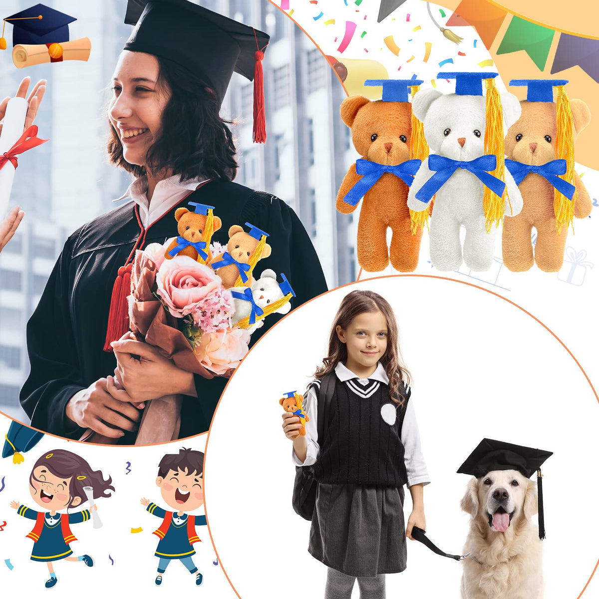 Sotiff giftable bear pendants with cute design for celebrations and classrooms
