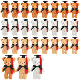 Sotiff mini graduation bear with hat, a portable keepsake for bags and keys.