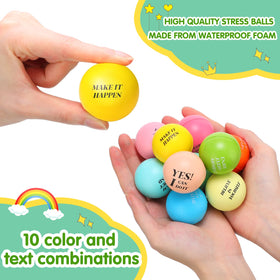 Sotiff non-toxic PU foam stress balls with fade-resistant color.