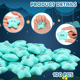 Sotiff PU foam blue star stress ball with soft touch
