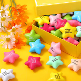 Sotiff star stress balls support interactive play for kids and adults.