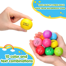 Sotiff non-toxic PU foam stress ball stays soft and reshapes after squeezing.