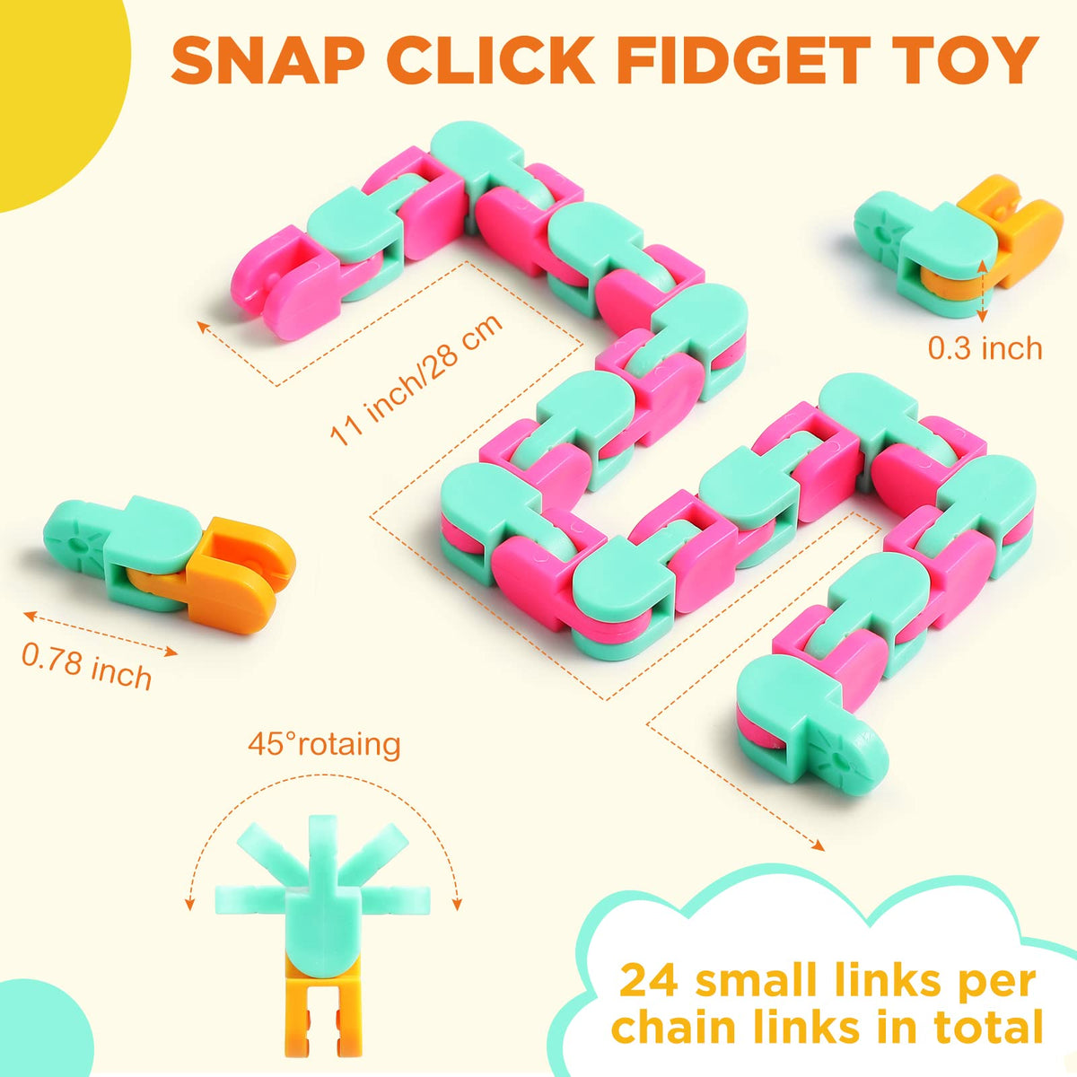 Sotiff Wacky Track shows five pivot positions for versatile shapes