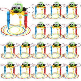 Soulchen 16-pack doodling robot components for classroom STEM projects and collaborative building