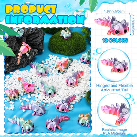 Soulchen axolotl figure with articulated joints, a tactile fidget to spark focus