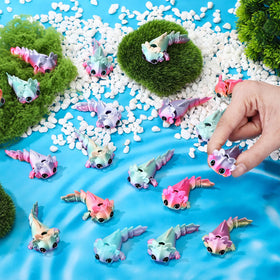 Soulchen axolotl party decor set, great for wrapping gifts and themed celebrations