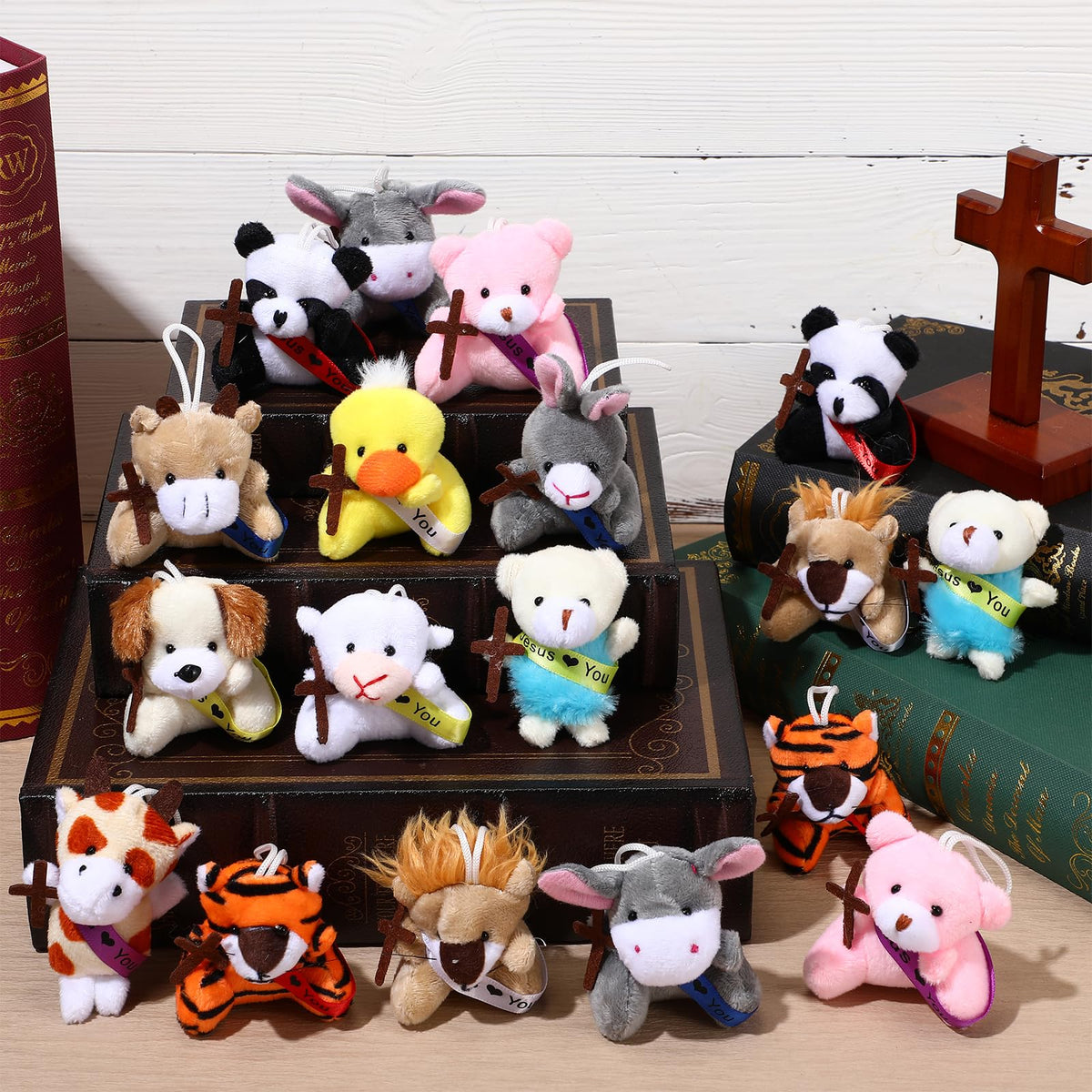Soulchen Christian plush bulk set suitable for VBS and classroom giveaways