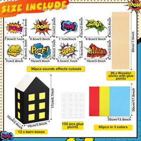Soulchen city boxes provide sturdy, colorful table decor for celebrations