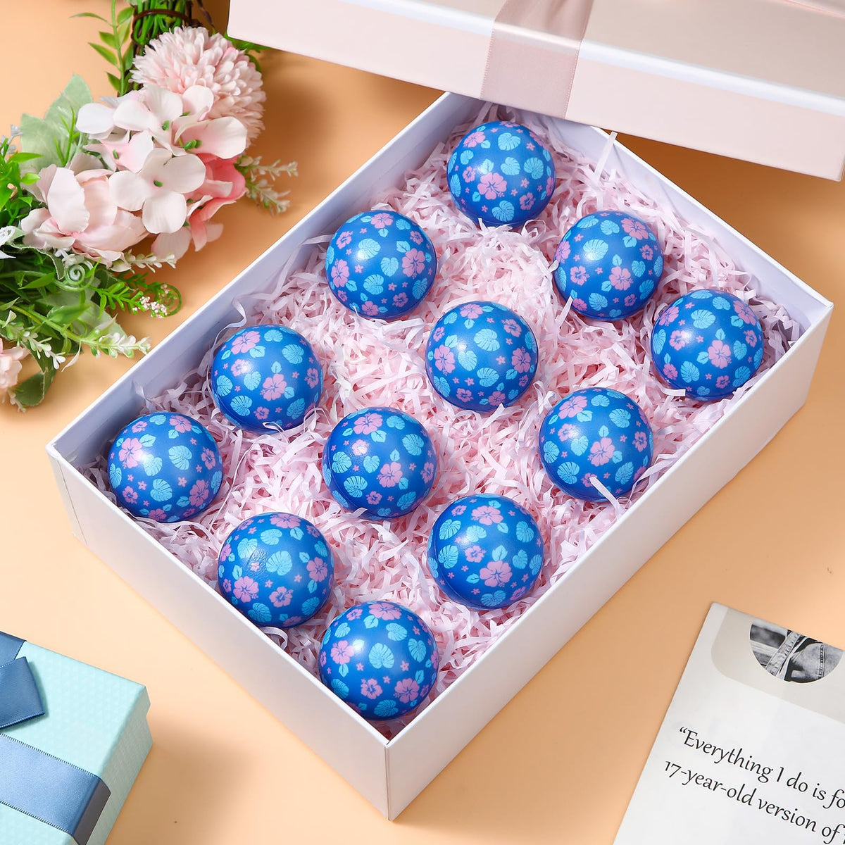 Soulchen stress relief ball doubles as desk decor and focus aid.