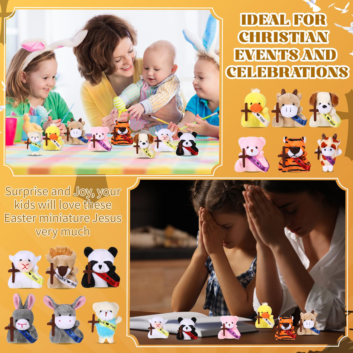 Soulchen door and window decor mini plush set adds festive charm