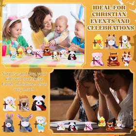 Soulchen door and window decor mini plush set adds festive charm