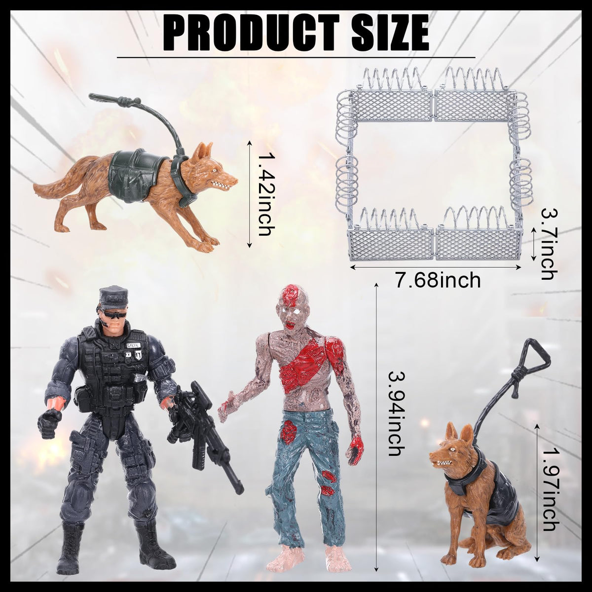 Soulchen female zombie figure expands storytelling options and display possibilities