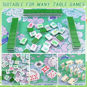 Soulchen Mahjong Mat is 2mm thick, reducing tile noise during rounds.