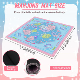 Soulchen Mahjong mat 2mm thick for quiet, stable gaming.