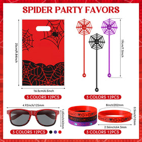 Soulchen spider web sticky toys offer interactive favors for guests