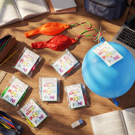 Soulchen 50 gift strings for quick, secure balloon gifting.