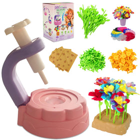 Soupost fabric flower bouquet kit for creative play and keepsake gifts.