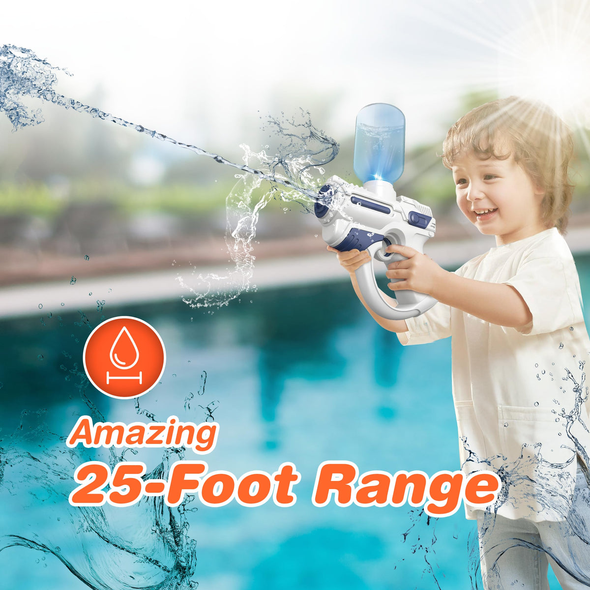 South Beach Bubbles lightweight design suits small hands for easy handling.